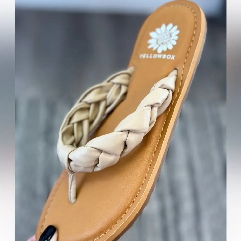 Braided Flip Flops By Yellowbox